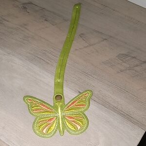 Portland Leather Monarch Green Apple Bag Charm New